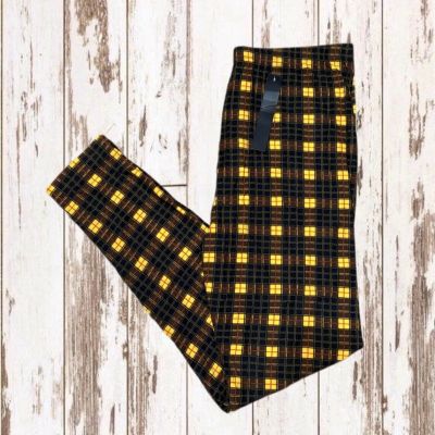 Women’s Leggings Depot Retro Plaid Plus Size 3X-4X NWT Extra Stretchy High Waist